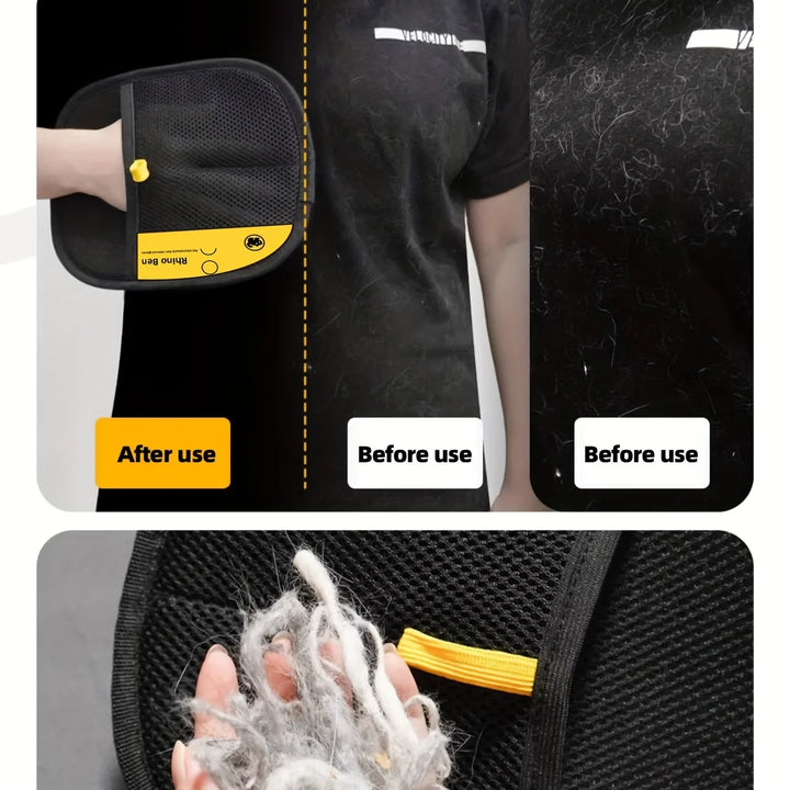 Magic Gloves Reusable Pet Static Hair Removal