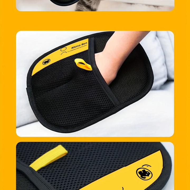 Magic Gloves Reusable Pet Static Hair Removal