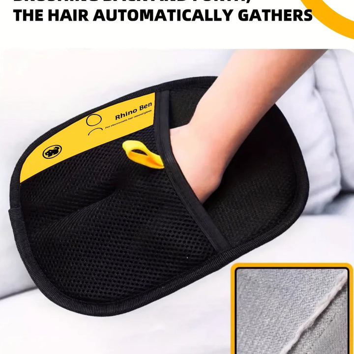 Magic Gloves Reusable Pet Static Hair Removal