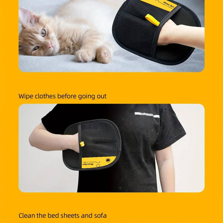 Magic Gloves Reusable Pet Static Hair Removal