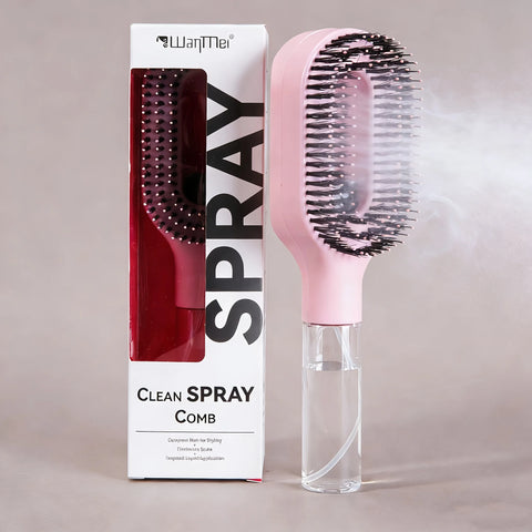 Spray Detangle Hydrating Brush