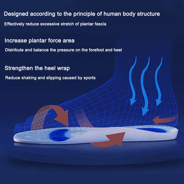 Comfort Boost Silicone Insoles